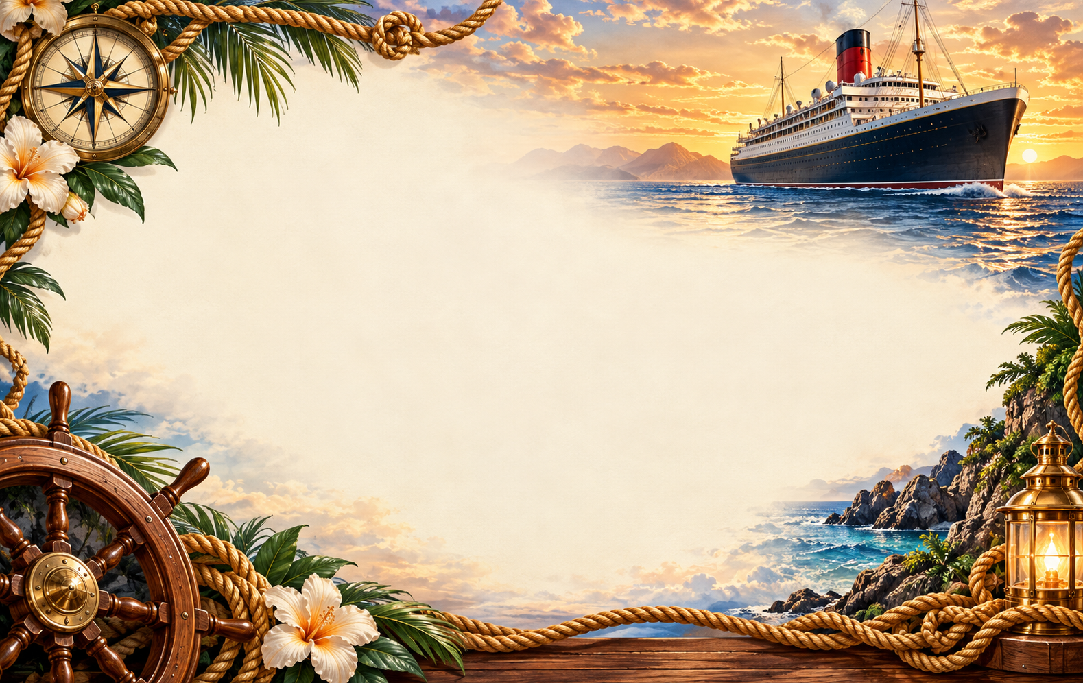 Storybook Sea · Nautical Concept back background