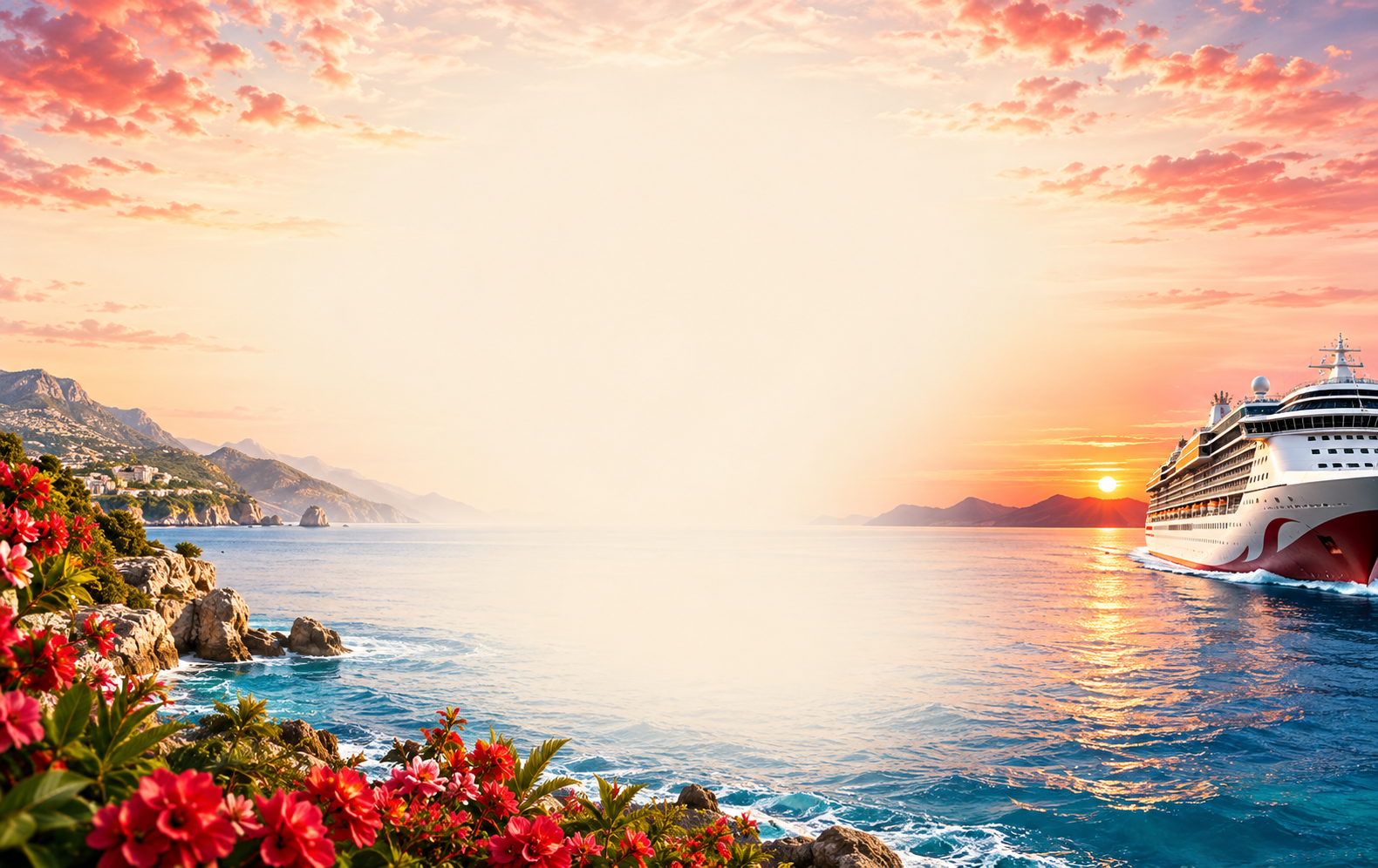 Scarlet Seas · Voyage Concept back background