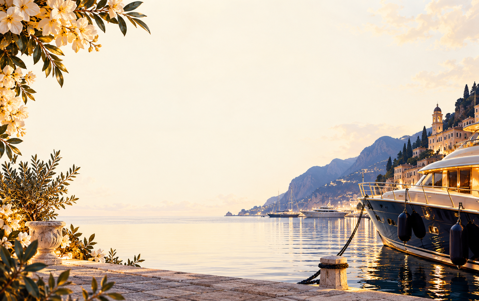 Yacht Club · Exclusive Concept back background