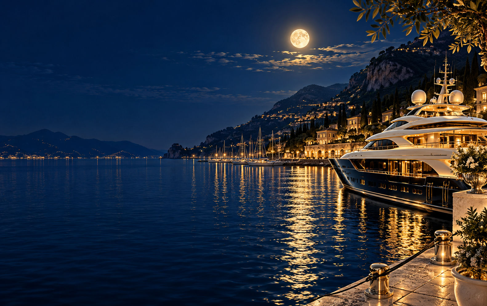 Yacht Club · Exclusive Concept front background